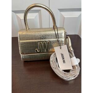JASON WU METALLIC GOLD CROSSBODY BAG